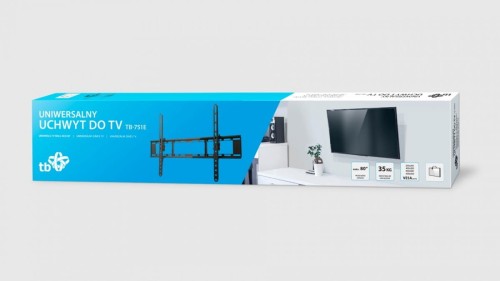 TB Uchwyt TV TB-751E do telewizora do 80" 35kg max VESA 600x400