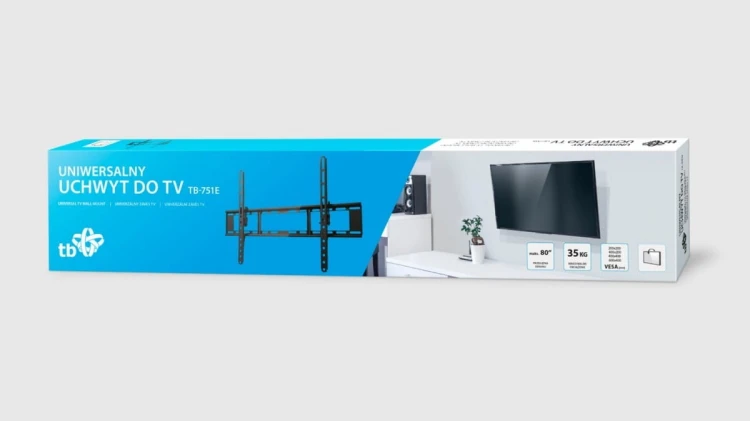 TB Uchwyt TV TB-751E do telewizora do 80" 35kg max VESA 600x400