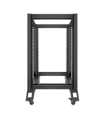 Lanberg Stojak Open Rack 18U 600x800mm czarny