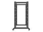 Lanberg Stojak Open rack 32U 600x1000 czarny