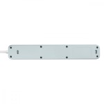 EVER Listwa antyprzepięciowa PROTECT 4PL 1A1C USB T/LZ12-PRO015/1000