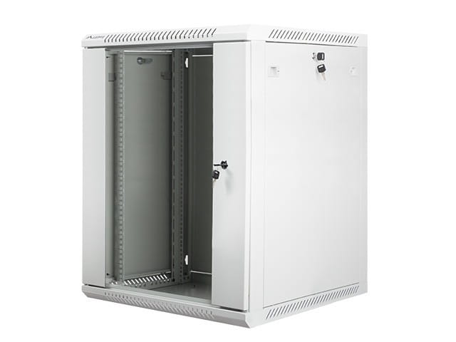 Lanberg Szafa instalacyjna wisząca 19'' 15U 600X600mm szara (drzwi       szklane)