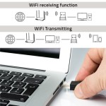 Qoltec Bezprzewodowy mini adapter Wi-Fi | BT 4.0 USB | standard N