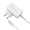 Qoltec Zasilacz sieciowy 65W | 5-20.3V | 2-3.25A | USB typ C | PD |     Biały