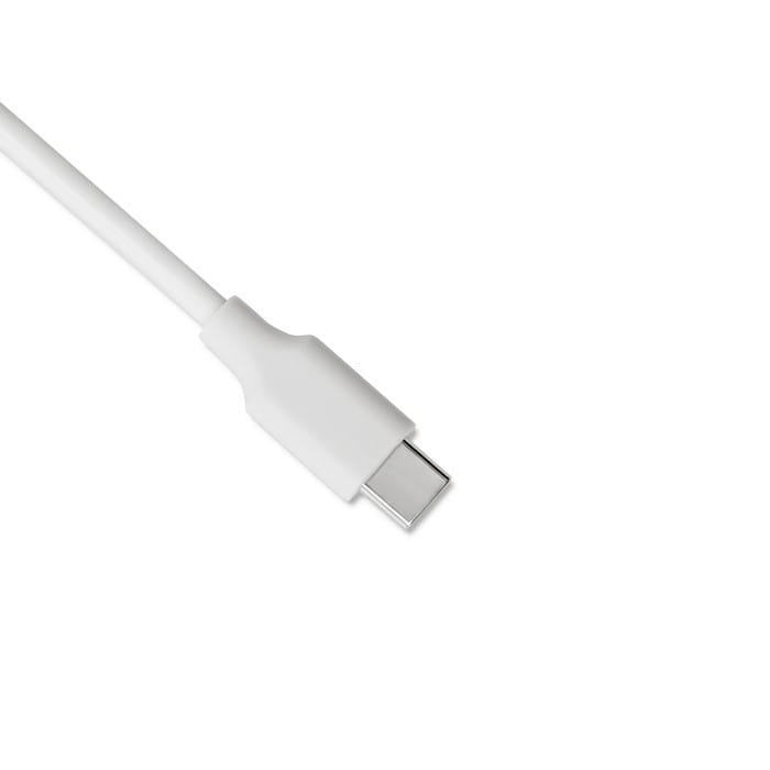 Qoltec Zasilacz sieciowy 65W | 5-20.3V | 2-3.25A | USB typ C | PD |     Biały