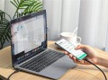 AUKEY CB-SCC241 kabel USB-C - USB-C 1m 240W PD 5A 20V silikonowy czarny