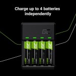 Green Cell Ładowarka VitalCharger + 4x akumulatory AAA 800mAh