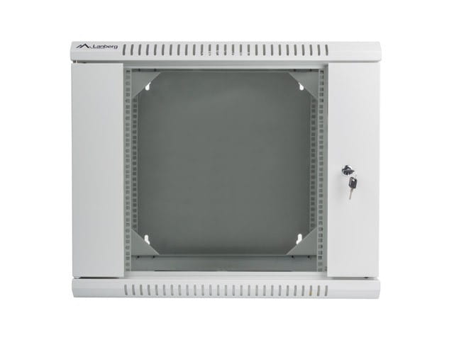 Lanberg Szafa instalacyjna wisząca dwusekcyjna 19 9U 600X600mm szara