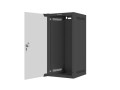 Lanberg Szafa wisząca 10 cali 12U 280x310 czarna FLAT PACK