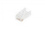 Digitus Wtyk RJ45 (8P8C) przelotowy, kat.6, nieekranowany, AWG 26-24, opakowanie 100 szt.