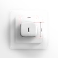 AXAGON ACU-PD20W Ładowarka sieciowa PD 20W, 1x port USB-C, PD3.0/QC3.0/AFC/FCP/Apple Biała