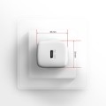 AXAGON ACU-PD30W Ładowarka sieciowa PD 30W, 1x port USB-C, PD3.0/QC3.0/AFC/FCP/Apple Biała