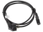 Lanberg Kabel zasilający CEE 7/7 - IEC 320 C13 VDE 1.8M czarny