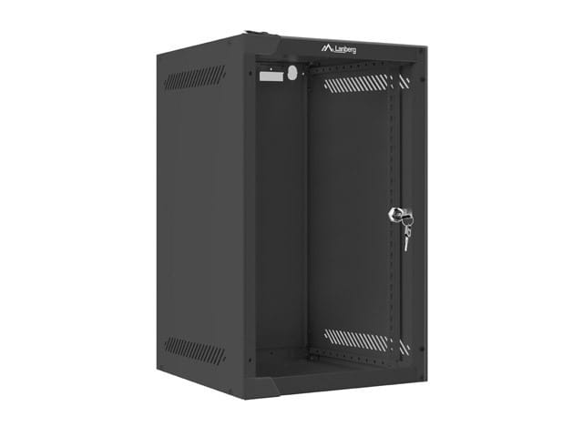 Lanberg Szafa wisząca 10 cali 9U 280x310mm czarna