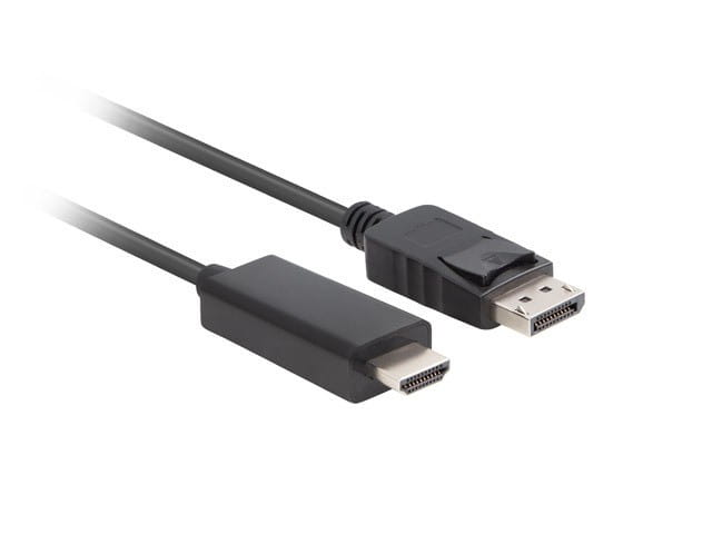 Lanberg Kabel DisplayPort (M) V1.1 -> HDMI (M) 3m czarny