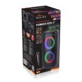 Media-Tech Głośnik FUNBOX BT MT3181 Bluetooth 5.0/TWS/MP3/MicroSD/USB/AUX/Equalizer/Jack 6.3/RGB/USB-C/ RMS 40W/PMPO 1000W