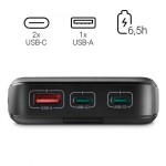 Hama Power pack PD 10000 mAh Antracyt