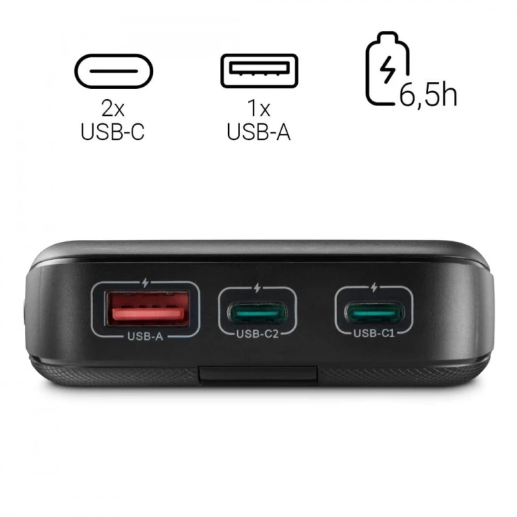 Hama Power pack PD 10000 mAh Antracyt