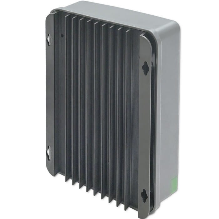 Qoltec Solarny regulator ładowania MPPT z czujnikiem temperatury  20A | 12V / 24V | LCD | 2 x USB