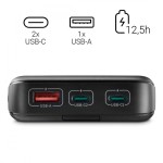 Hama Power pack PD 20000 mAh Antracyt