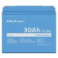 Qoltec Akumulator LiFePO4 | 12.8V | 30Ah | 384Wh | BMS