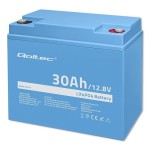 Qoltec Akumulator LiFePO4 Litowo-Żelazowo-Fosforanowy | 12.8V | 30Ah |  384Wh | BMS