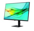 Samsung Monitor 32 cale ViewFinity S60UD IPS 2560x1440 WQHD 16:9 1xHDMI 2xDP 1xUSB-C 90W 3xUSB-A 5ms PinP/PbyP 100Hz HAS+PIV płaski 3YOn-Site (LS32D60