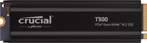 Crucial Dysk SSD T500 4TB M.2 NVMe 2280 PCIe 4.0 7000/6900 Radiator