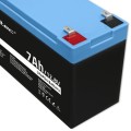 Qoltec Akumulator LiFePO4 | 12.8V | 7Ah | 89.6Wh | BMS