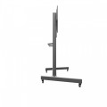 Edbak TR19 Wózek z półką do monitorów 55-110 cali VESA 100×100 - 1000×600 130 kg 1130-1510 mm