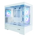 Zalman Obudowa P30 V2 MicroATX Mini Tower 3 FansRGB Biała