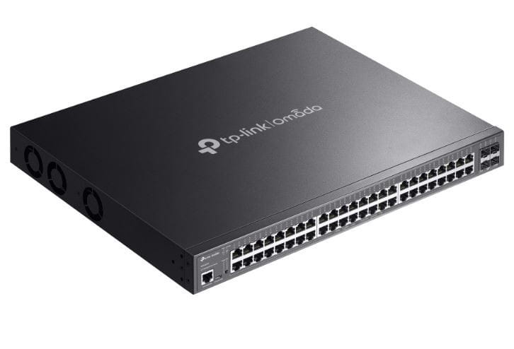TP-LINK Przełącznik SG3452XMPP 48xGE PoE+ 4xSFP+