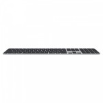 Apple Klawiatura Magic Keyboard z Touch ID i polem numerycznym dla modeli Maca z czipem Apple - angielski (międzynarodowy) - czarne klawisze