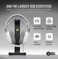 Corsair Słuchawki HS80 RGB USB białe