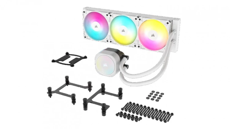 Corsair Chłodzenie CPU NAUTILUS 360 ARGB 360 mm białe