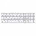 Apple Klawiatura Magic Keyboard z Touch ID i polem numerycznym dla modeli Maca z czipem Apple - angielski (międzynarodowy) - białe klawisze