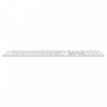 Apple Klawiatura Magic Keyboard z Touch ID i polem numerycznym dla modeli Maca z czipem Apple - angielski (międzynarodowy) - białe klawisze