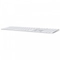 Apple Klawiatura Magic Keyboard z Touch ID i polem numerycznym dla modeli Maca z czipem Apple - angielski (międzynarodowy) - białe klawisze