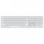 Apple Klawiatura Magic Keyboard z Touch ID i polem numerycznym dla modeli Maca z czipem Apple - angielski (USA) - białe klawisze