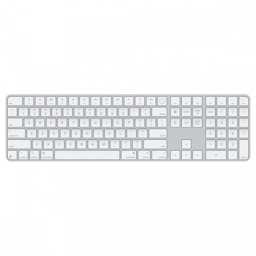 Apple Klawiatura Magic Keyboard z Touch ID i polem numerycznym dla modeli Maca z czipem Apple - angielski (USA) - białe klawisze