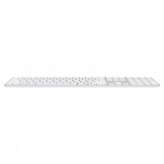 Apple Klawiatura Magic Keyboard z Touch ID i polem numerycznym dla modeli Maca z czipem Apple - angielski (USA) - białe klawisze