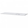 Apple Klawiatura Magic Keyboard z Touch ID i polem numerycznym dla modeli Maca z czipem Apple - angielski (USA) - białe klawisze