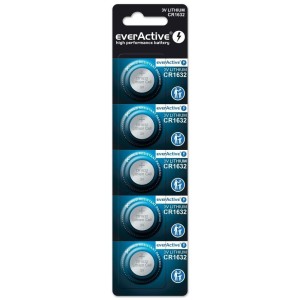 everActive Baterie litowe mini CR1632 blister 5 sztuk