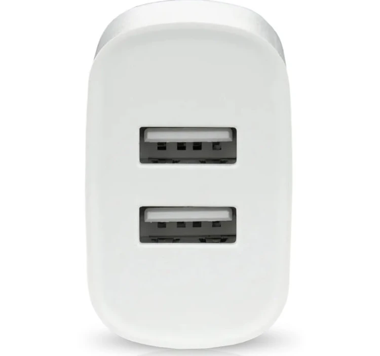 everActive Ładowarka sieciowa 2X USB 2,4A 12W Biała