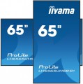 IIYAMA *IIYAMA 65'LH6565UHSB-B1, 24/7,IPS,ANDROID.11,4K,800cd, iiSignage2, SDM, 2x HDMI, DP, 2x USB,2x 10W, RJ45, WiFi, 4/32GB, PION/POZIOM, 400x4