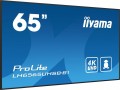IIYAMA *IIYAMA 65'LH6565UHSB-B1, 24/7,IPS,ANDROID.11,4K,800cd, iiSignage2, SDM, 2x HDMI, DP, 2x USB,2x 10W, RJ45, WiFi, 4/32GB, PION/POZIOM, 400x4