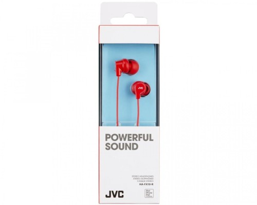 JVC HA-FX10 czerwone