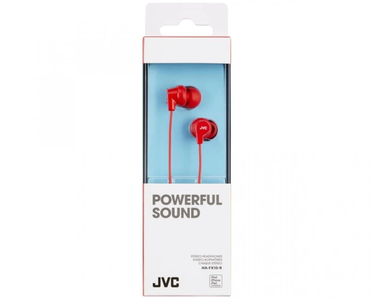 JVC HA-FX10 czerwone