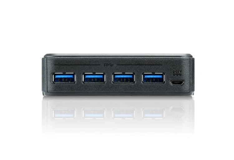ATEN Urządzenie 4-portowe USB 3.2 Gen1 do współdzielenia urządzeń peryferyjnych