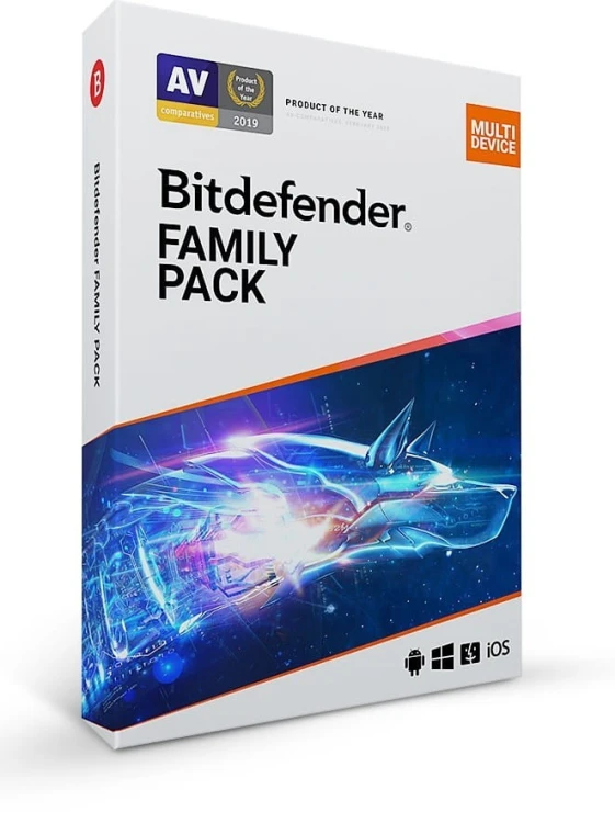 Bitdefender ESD Family Pack 15Stan. 1Rok  BDFP-N-1Y-15D